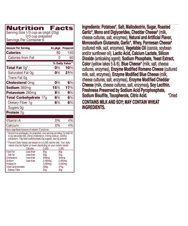 Betty Crocker Roasted Garlic & Cheddar Potatoes 4.7 oz Pouch (Pack of 7) - Delicious Instant Potatoes - Buy Online on GoSupps.com