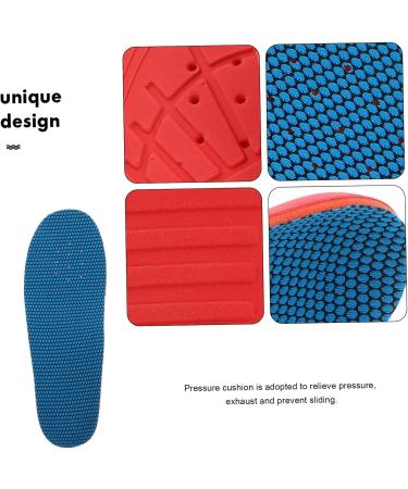 3pcs Blue Orthotic Shoe Insoles - Arch Support Inserts for Foot Pain Relief | International Shipping Available - Buy Online on GoSupps.com