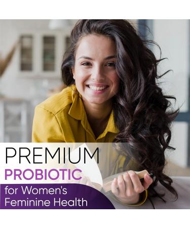 Women's Probiotic 50 Billion CFU - 9 Strains, Prebiotics, Cranberry & D-Mannose - Digestive, Vaginal & Immune Support - 30 Capsules - Buy Online on GoSupps.com