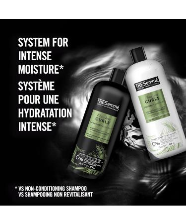 TRESemm Flawless Curls Bundle Pack Shampoo/Conditioner & Curl Cr me for curly frizzy hair (2x 828ml 1x 148ml) - Buy Online on GoSupps.com