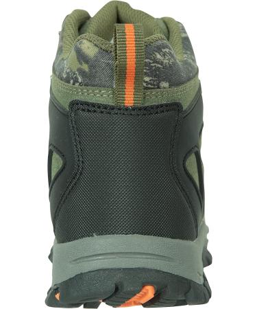 Mountain Warehouse Kids Waterproof Hiking Boots - Breathable Shoes, Khaki - Size 4 - Buy Online on GoSupps.com