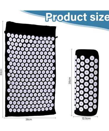 Buy Acupress Mat Set | Relaxing Acupuncture Massage Mat with Pillow Shakti Fakirmatt Pranamate & More | International Shipping - Buy Online on GoSupps.com