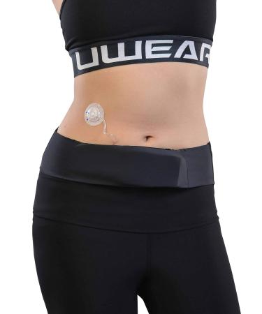 Dia-belly band waist band for insulin pump.Optimal for sports travel and sleep.Comfortable openings for hoses.Suitable for all insulin pumps.(XS (62-72 cm)) - Buy Online on GoSupps.com