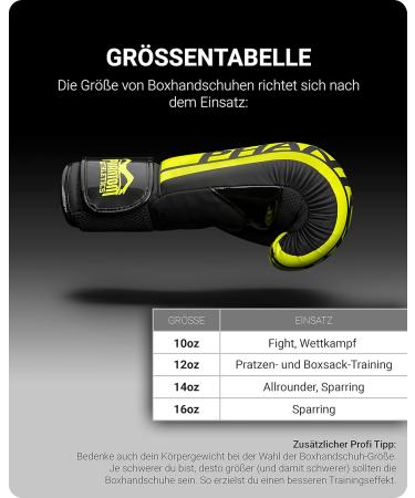 Phantom Boxing Gloves APEX | MMA & Thai Boxing | Men's Black/Neon 10 Oz Speed Gloves - Buy Online on GoSupps.com