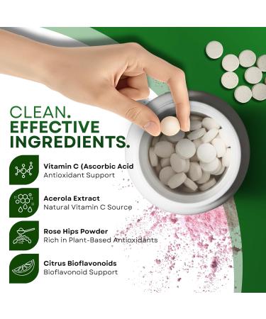 Landau 500mg Chewable Vitamin C Candy for Kids & Adults Easy-to-Take Vitamin C Supplement with Acerola Kosher & Made in The USA Great Tasting Berry Flavor 250 Tablets 250 Count (Pack of 1) - Buy Online on GoSupps.com