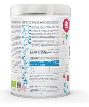 Unica Global BV Jovie Goat Organic Infant Milk 1 from 0 months 800 grams Bottle feeding - Buy Online on GoSupps.com