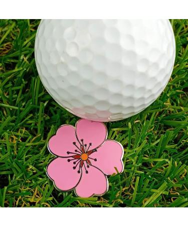 PINMEI Flower Golf Ball Marker with Hat Clip | Unique Gift for Golf Enthusiasts - Buy Online on GoSupps.com