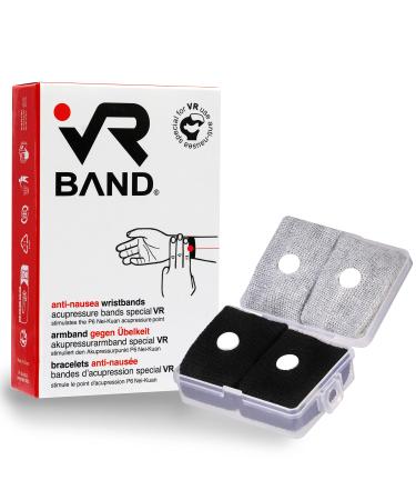VR BAND Acupressure Bracelet Against Nausea Special VR 4 Bracelet Stimulates the Acupressure Point P6 Nei-Kuan 2 Pairs