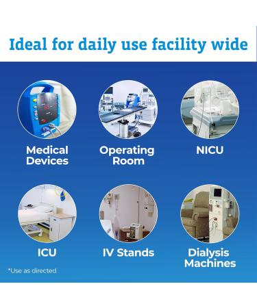 Clorox Healthcare Hydrogen Peroxide Wipes - 155 Count Pack of 6 | Fast International Shipping - Buy Online on GoSupps.com