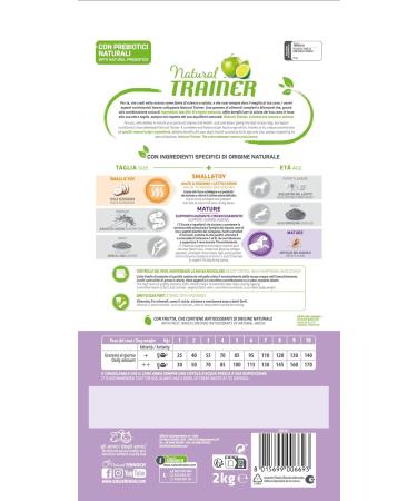 Trainer Natural Canine Senior Mini 2KG Black 2 2000 - Buy Online on GoSupps.com