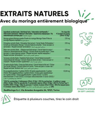 Formule M nopause Avanc e | Compl ment Cimicifuga contre les Bouff es de Chaleur | Moringa BIO pour le Contr le du Poids | Isoflavones B12 D3 B6 Sauge | 60 G lules - RedMoringa - Buy Online on GoSupps.com