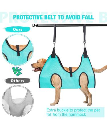 ATESON Dog Cat Grooming Hammock - Deluxe Pet Nail Trimming Harness XL for X-Large Dogs - Buy Online on GoSupps.com