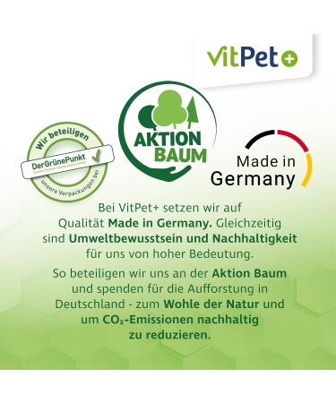 Vitpet+ Huf Probio - Special Mineral Feed for Horses with Biotin & Zinc - 4kg for Healthy Hoof Growth Includes Dosing Spoon - Buy Online on GoSupps.com
