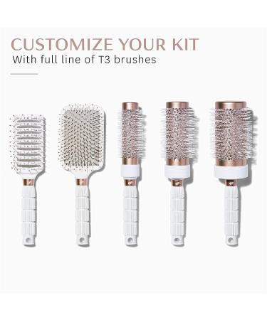 T3 Smooth Paddle Brush | Wide Flat Base for Gentle Styling | Heat Resistant Bristles - Buy Online on GoSupps.com