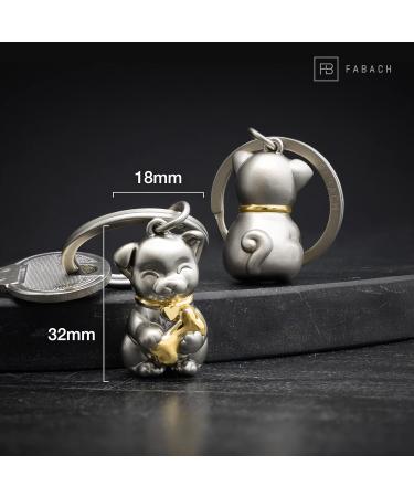 Fabach Dog Keychain - Lucky Puppy Charm for Dog Lovers | Labrador & Dog Paw Key Ring Gifts - Buy Online on GoSupps.com