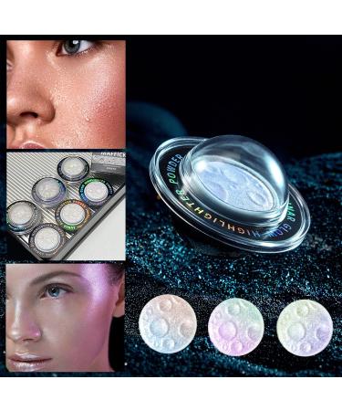 LXZJJM Planet Highlighter Multichrome Glitter Shimmer Highlighter Planet-Inspired Makeup for Silky Natural Glow Face and Body Brightening Natural-Looking Highlighter (05# 2.1g/0.08 OZ.) 05# 2.1 g (Pack of 1) - Buy Online on GoSupps.com