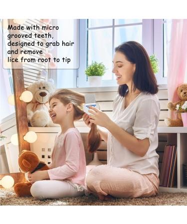 Terminator Combs - Professional Metal Lice Comb with Magnifier for Quick Nit & Dandruff Removal - Perfect for Kids and Adults (1 Pack - Buy Online on GoSupps.com