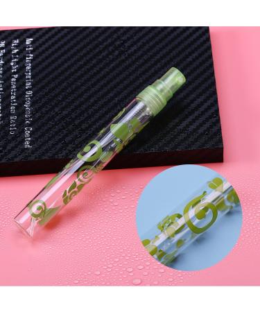 Frcolor 6pcs Refillable 10ml Perfume Atomizer Bottles for Travel - Empty Cosmetic Sprayers in Green Pink Purple Blue Orange Yellow - Buy Online on GoSupps.com