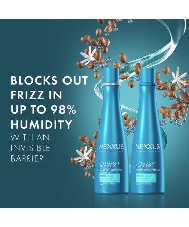 Nexxus Ultralight Smooth Shampoo & Conditioner Set - 13.5 oz - For Dry, Frizzy Hair - Weightless Treatment to Block Frizz - 2 Count - Buy Online on GoSupps.com