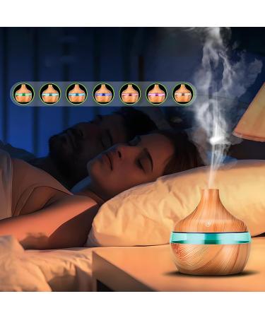 Retoo Aroma Diffuser - Essential Oils Ultrasonic Humidifier & Aromatherapy Lamp with LED Lighting for Bedroom Office Yoga & Spa - Buy Online on GoSupps.com
