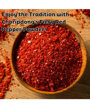 Choripdong Gochugaru Red Pepper Chilli Powder 454g - Coarse Flake for Kimchi | 1LB - Buy Online on GoSupps.com