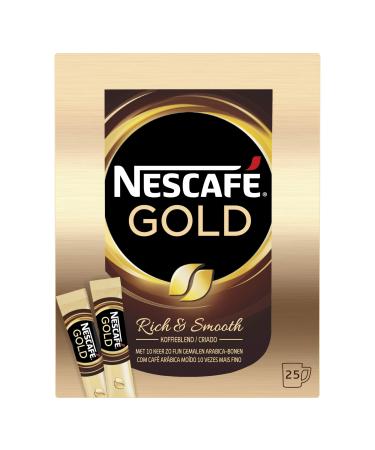 Nestl Netherlands Nescaf Gold instant coffee 6 boxes of 25 bags