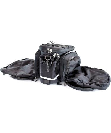 Racktime Odin Bicycle Bag Black - 13L + 10L | Unisex Adult's Cycling Storage - Buy Online on GoSupps.com