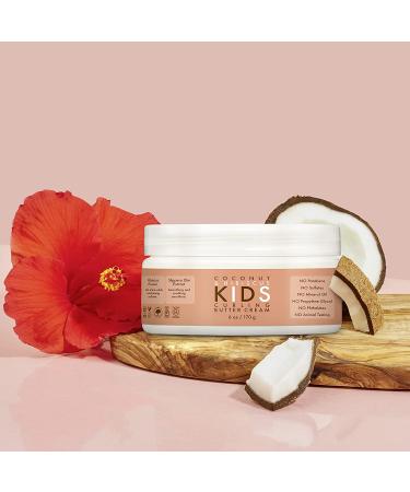 SheaMoisture Kids Coconut & Hibiscus Curling Styling Cream - 6 oz - Buy Online on GoSupps.com