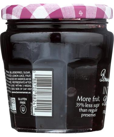 Bonne Maman Intense Blueberry Fruit Spread 8.2 oz - Delicious & All-Natural - Buy Online on GoSupps.com