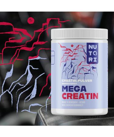 Nutori Creatine Monohydrate Powder | High-Dose 500g | Boost Performance | Vegan & Lab-Tested | Made in Germany - Buy Online on GoSupps.com