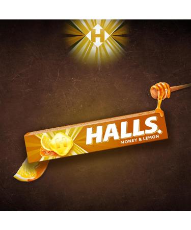  HALLS HALLS Mixed Flavour Candy Box 20 x 35g (Honey/Lemon) - Buy Online on GoSupps.com
