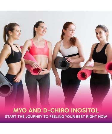 Organic Cadane Myo & D-Chiro Inositol Supplement | Formula with Ashwagandha Maca Chasteberry Berberine & Black Pepper | Supports Women's Balance & Wellness | Vegan Non-GMO - 90 Capsules - Buy Online on GoSupps.com