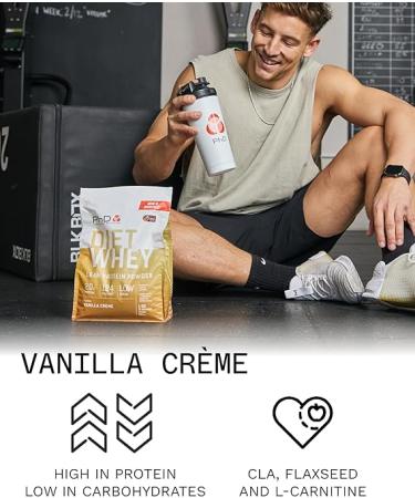 PhD Nutrition Diet Whey Protein Powder 2kg - Vanilla Cr me | Low Calorie, Low Carb, High Protein Formula | 80 Servings - Buy Online on GoSupps.com