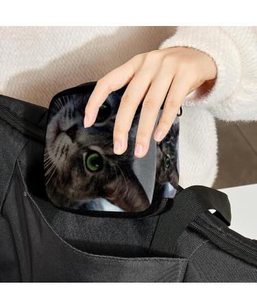 GIAPB Period Bag - Sanitary Napkin Storage & Makeup Pouch - Animal Gray Cat Color - Buy Online on GoSupps.com
