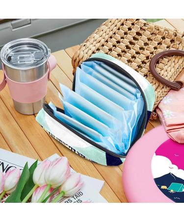Wildlife Landscape Storage Bags for Women's Bandages & Menstrual Pads | Portable Multi-Colored Holders for School & Office - Buy Online on GoSupps.com