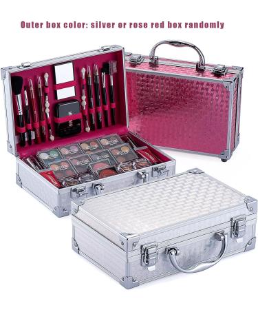 32 PCS Make up set teenagers girls Cosmetic Palette Set include Eyeshadow Palette Lipstick Blush Foundation Concealer Face Powder Mascara Lipgloss Brush for Every Woman 32 pieces - Buy Online on GoSupps.com