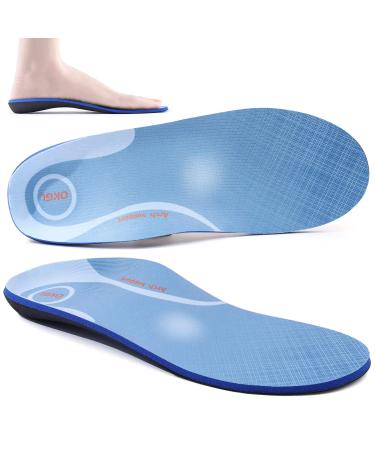 OKGL Arch Support Insoles for Plantar Fasciitis Shoe Orthotic Inserts for Pain Relief and Leg Fatigue Men 4-5.5/ Women 6-7.5