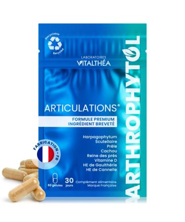 ARTHROPHYTOL G LULES I FORMULE EXCLUSIVE Harpagophytum + Ingr dient Brevet + Vitamine + Oligo- l ment I R SULTATS PROUV S I Inconfort articulaire & musculaire | 60 g lules 1 unit (Lot de 60)