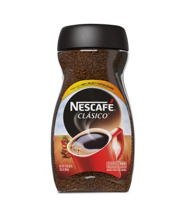 NESCAF CLSICO, Dark Roast Instant Coffee, 10.5 oz. Jar