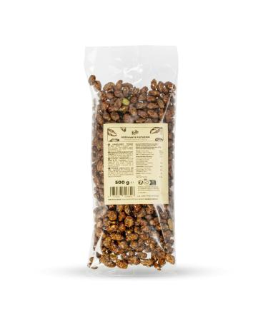 KoRo - Salted Caramel Pistachios 500g - Roasted and caramelized pistachios with a pinch of salt - Combination of sweet and salty - 500g bulk
