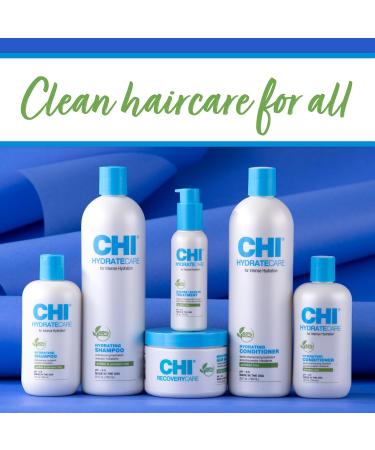 CHI HydrateCare Hydrating Shampoo - Balance Moisture Protect Against Damage Sulfate & Paraben-Free 12 Oz | Cruelty-Free International Shipping - Buy Online on GoSupps.com