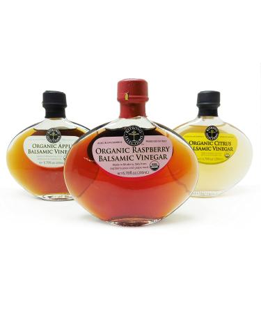 Ritrovo Selections Organic Apple Balsamic Vinegar 6.78fl.oz. (200ml) - Premium Quality - Buy Online on GoSupps.com