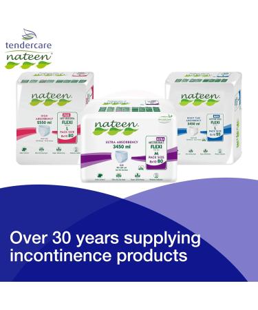 Tendercare Nateen Adult Incontinence Pants - 40 Large Night Time Pull Up Pants - Buy Online on GoSupps.com