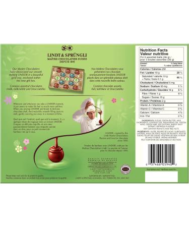 Lindt Lindor Spring Edition (Milk Milk/White and Stracciatella) Gift Box 156-Gram Box Chocolate Gift Box Perfect for Gifting - Buy Online on GoSupps.com