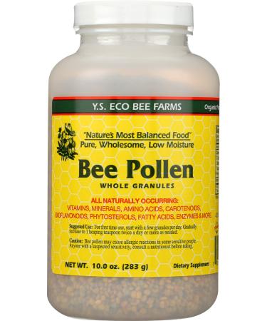Y.S. Eco Bee Farms Bee Pollen Granules Whole 10.0 oz (283 g)