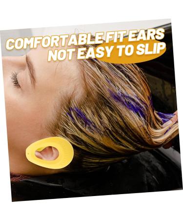 Beavorty 2 Pairs Ear Muffs Black Protection Hair Coloring Ear Covers Shower Ear Showering Accessories Ear Cover Unisex Dye Ear Shower Protector Water Proof Silica Gel Pregnant Woman - Buy Online on GoSupps.com