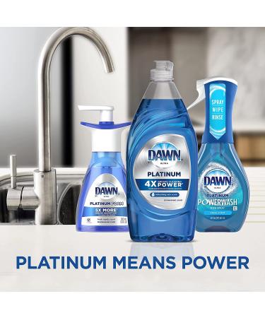 Dawn Platinum Refreshing Rain Scent Dish Soap, 54.9 fl oz - Pack of 2 - Buy Online on GoSupps.com