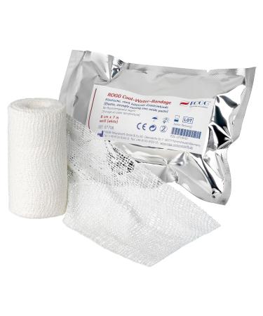 Zinklewilibinde Rogg Cool Water Bandage |Moist Zinkleimverband cooling association for sports injuries |Cooling zinc association (7 m x 8 cm)