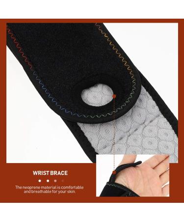 Buy Healifty Sports Wristband Set - Adjustable Neoprene Wrist Support for Running Basketball Yoga & Fitness | Carpal Tunnel Brace - Buy Online on GoSupps.com