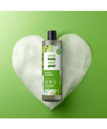 Love Beauty and Planet Kiwi Peptides Body Wash - Plant-Based 100% Biodegradable Refresh & Rejuvenate Skin 20 fl oz - Buy Online on GoSupps.com